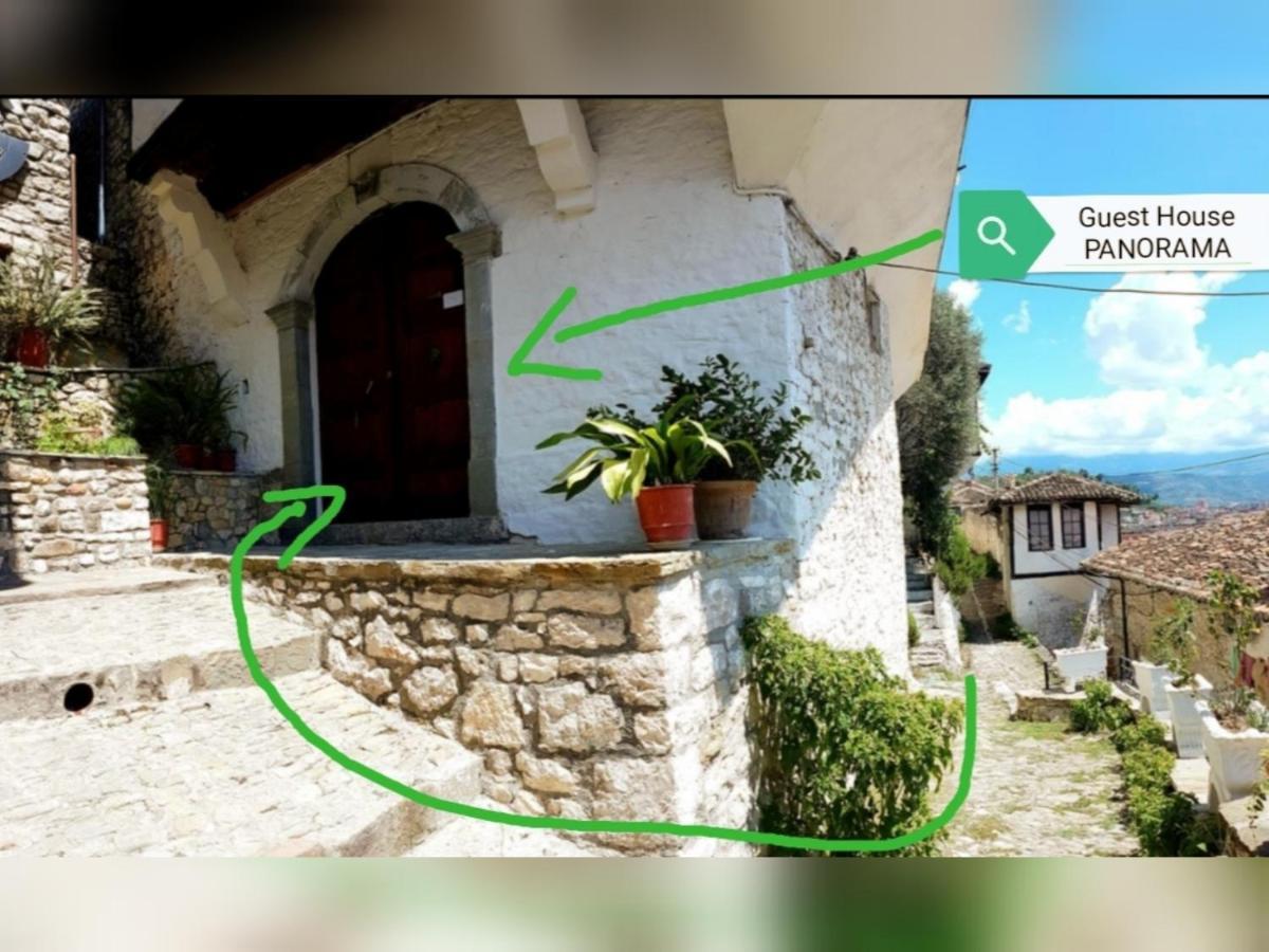 Guest House Panorama Berat Esterno foto