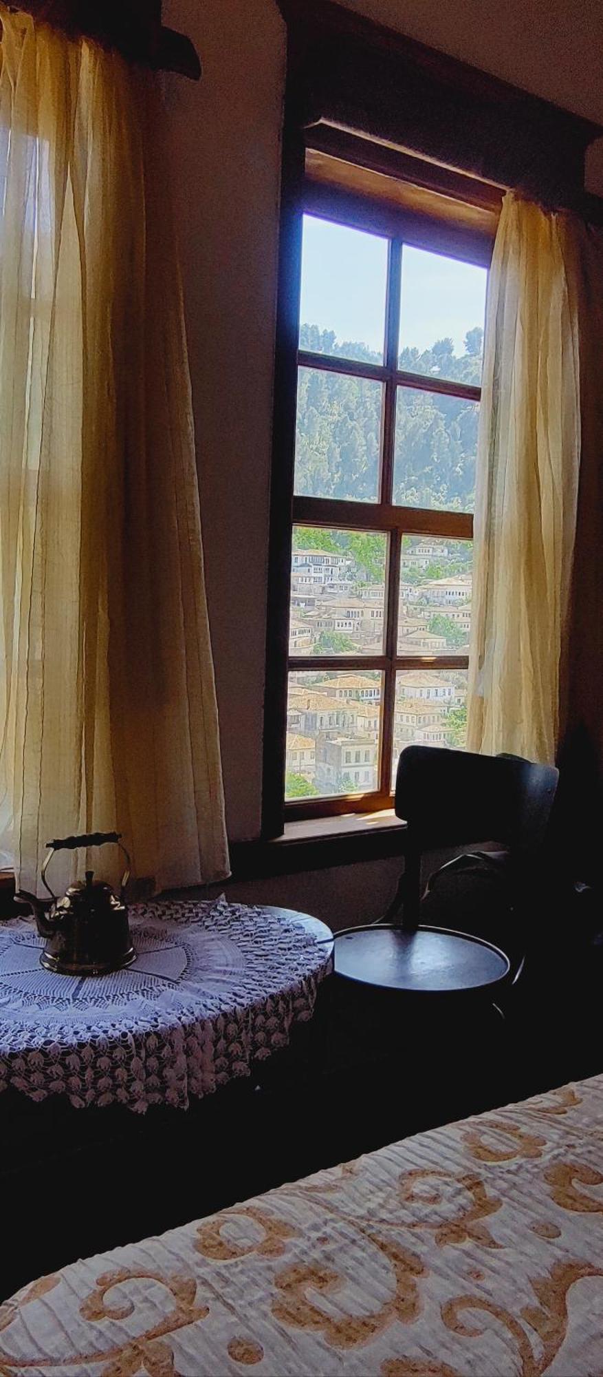Guest House Panorama Berat Esterno foto